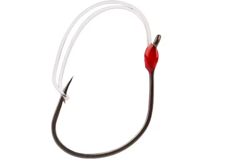 Mustad Apex Dropshot hook weedless design for precise bass hooksets