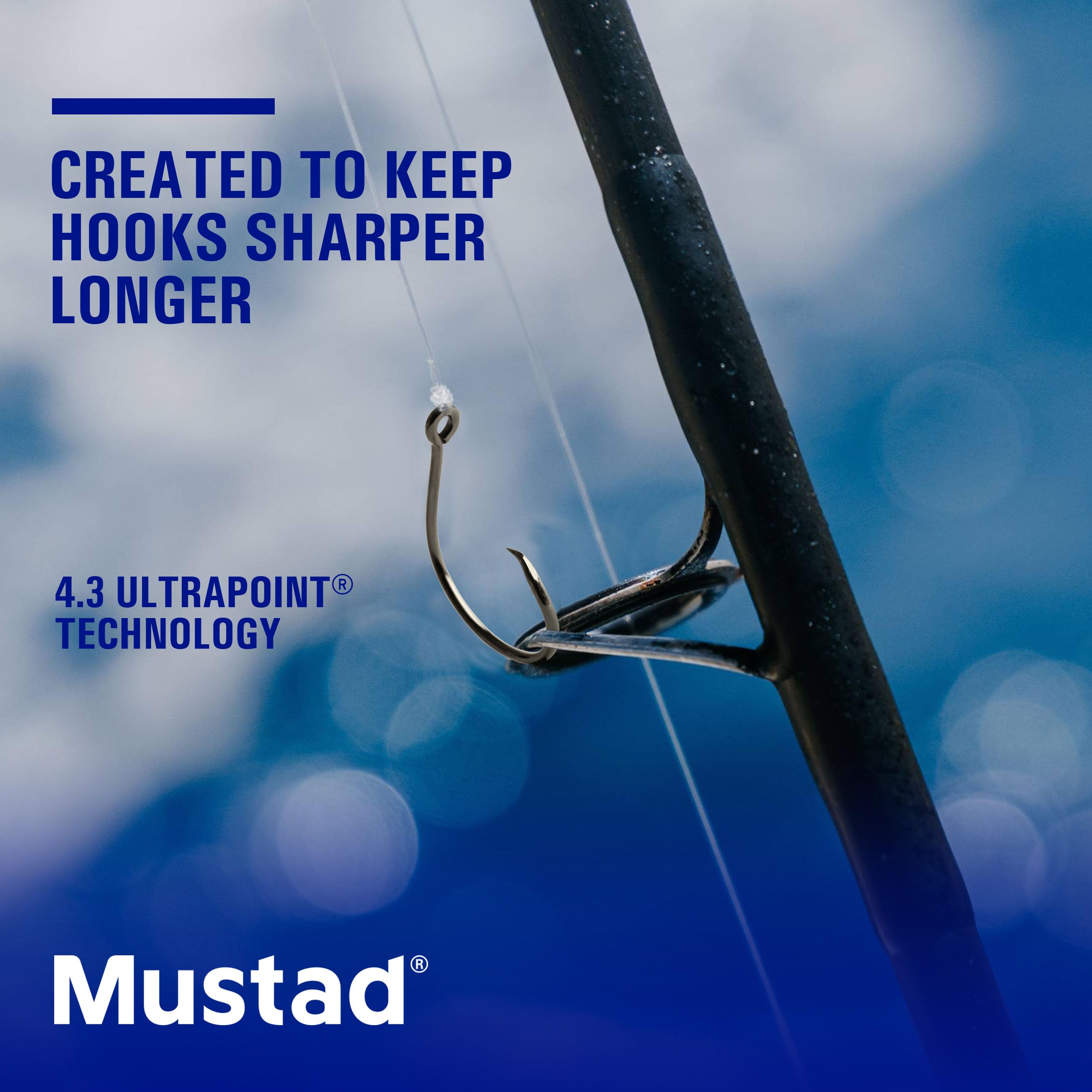 Mustad Demon Offset Circle 4.3 UltraPoint with Opti-Angle sharpening