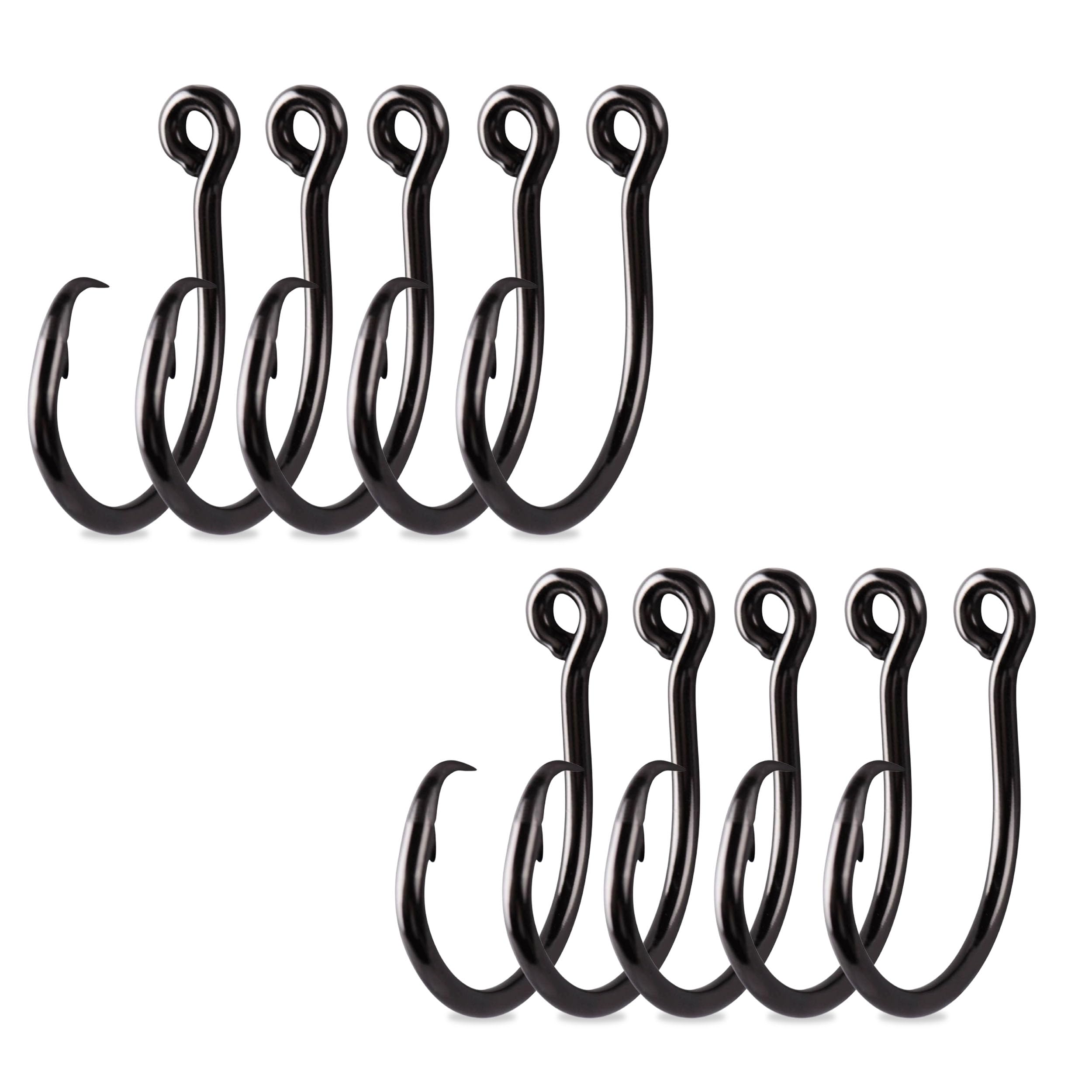 Mustad Demon 39950NP inline circle hook pack close-up for versatile saltwater and freshwater use