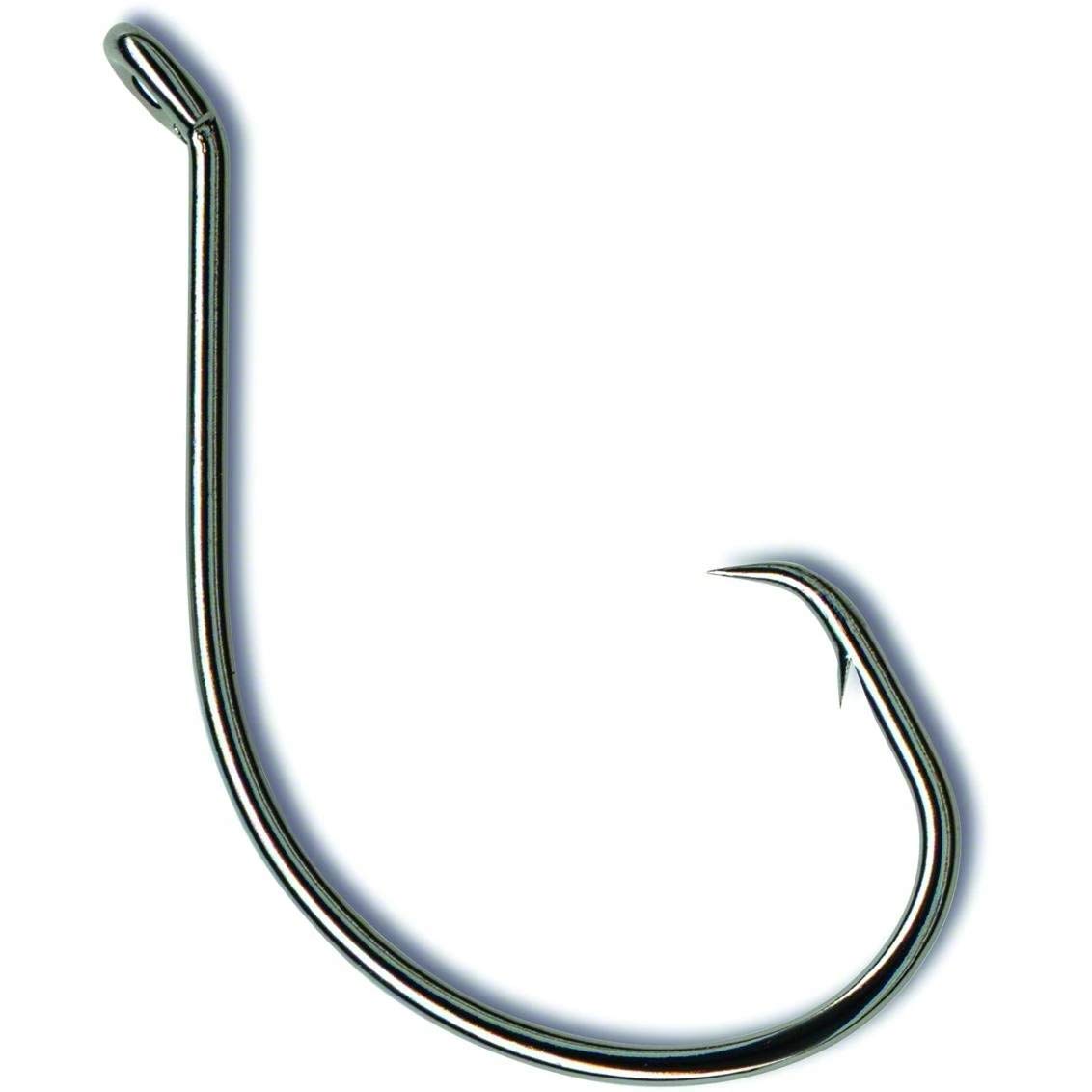 Mustad inline circle hook suits tarpon, mahi, sailfish, and more for catch-and-release.