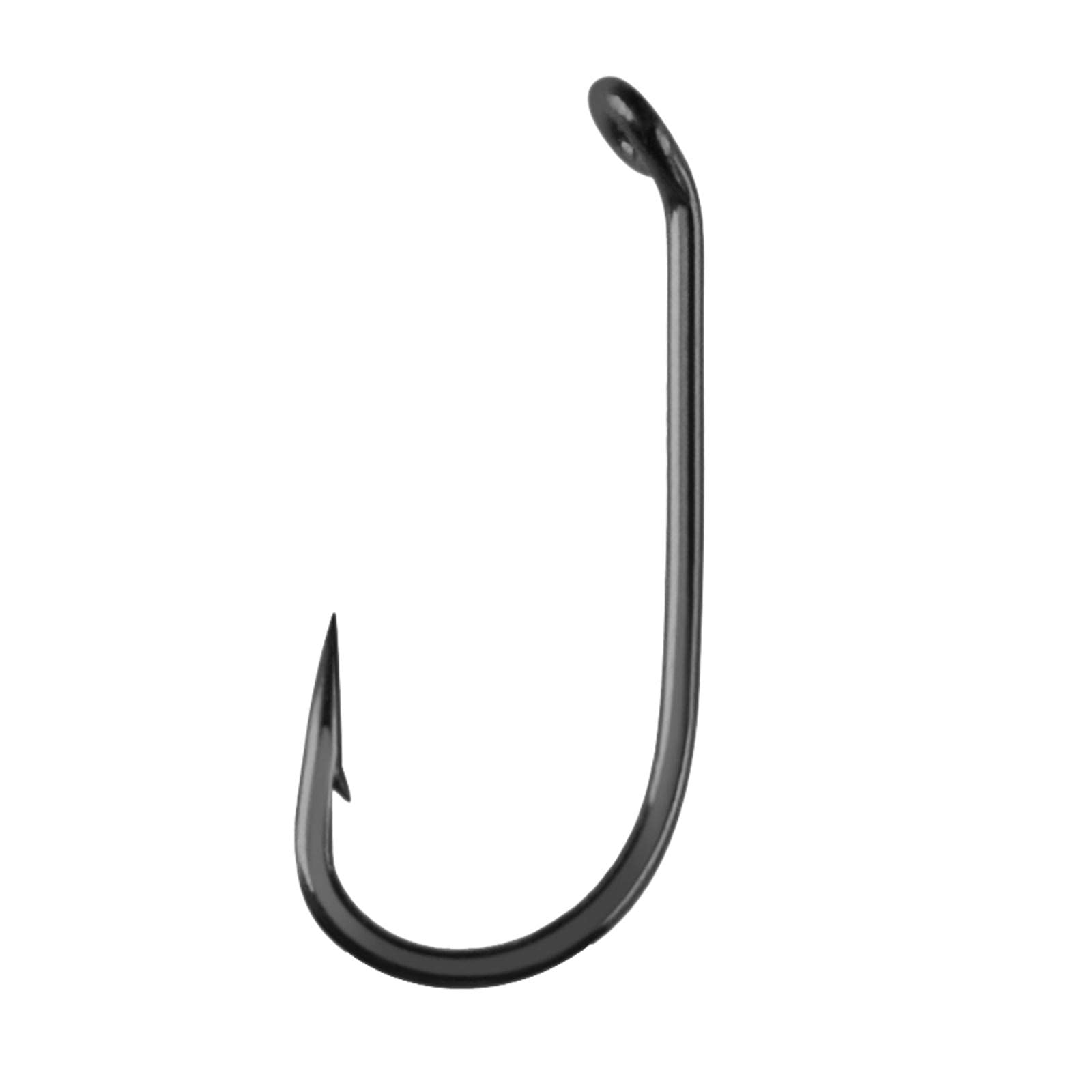 Mustad 94833 TitanX dry fly hook down-eye close-up for precise casting