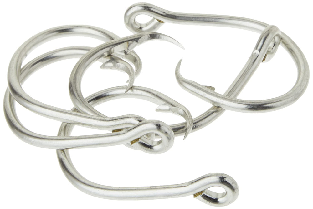 Mustad Duratin finish circle hook closeup highlighting corrosion resistance
