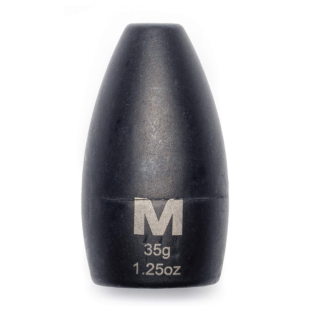 Mustad flipping weight 1.25oz packaging detail emphasizing non-toxic, environmentally friendly design