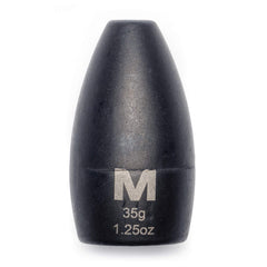 Mustad flipping weight 1.25oz packaging detail emphasizing non-toxic, environmentally friendly design