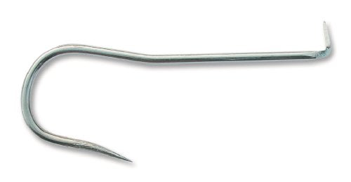 Mustad gaff hook barbless with tapered spike for safer handling and quick hook sets.