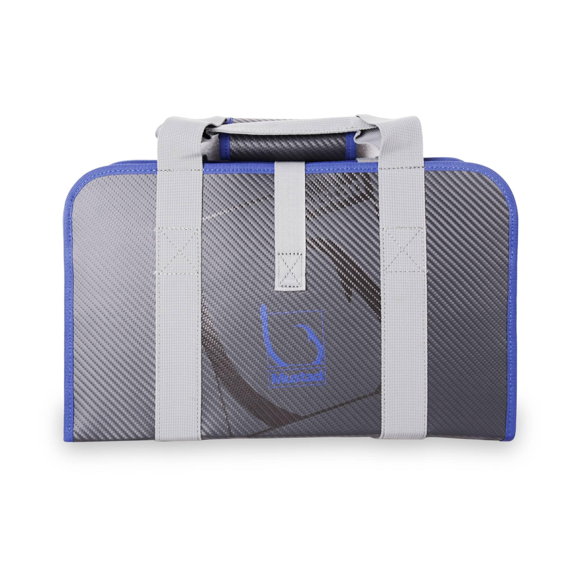 Mustad Jig Bag 35-jig capacity with room for accessories.