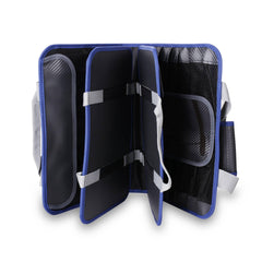 Mustad Jig Bag jig-slot configuration accommodates multiple jig sizes.