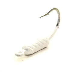 Mustad jig on reef casting scene showing effective lure action.