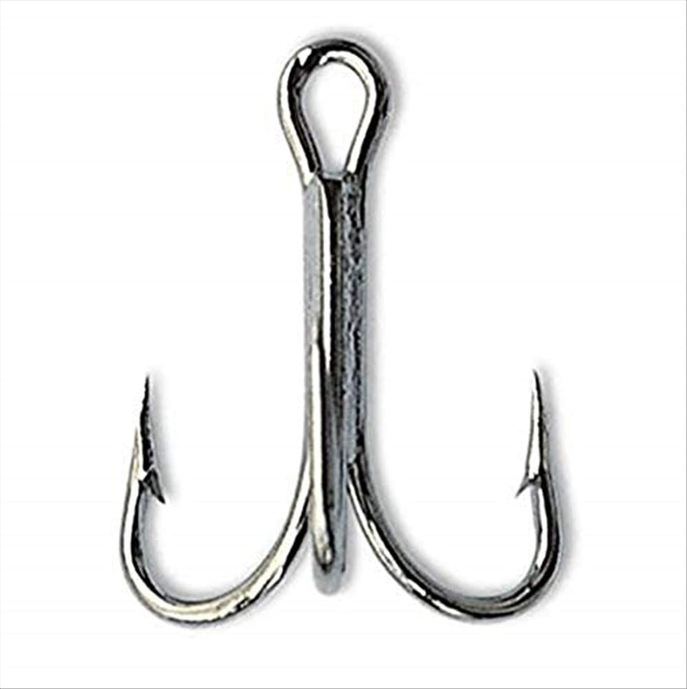 Mustad Kingfish Treble 4 Extra Strong Black Nickel 2 for saltwater big-game use