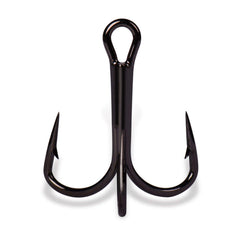 Mustad KVD Elite Triple Grip Treble Hook TG58NP, Black Nickel Finish, Size 4, Pack of 11