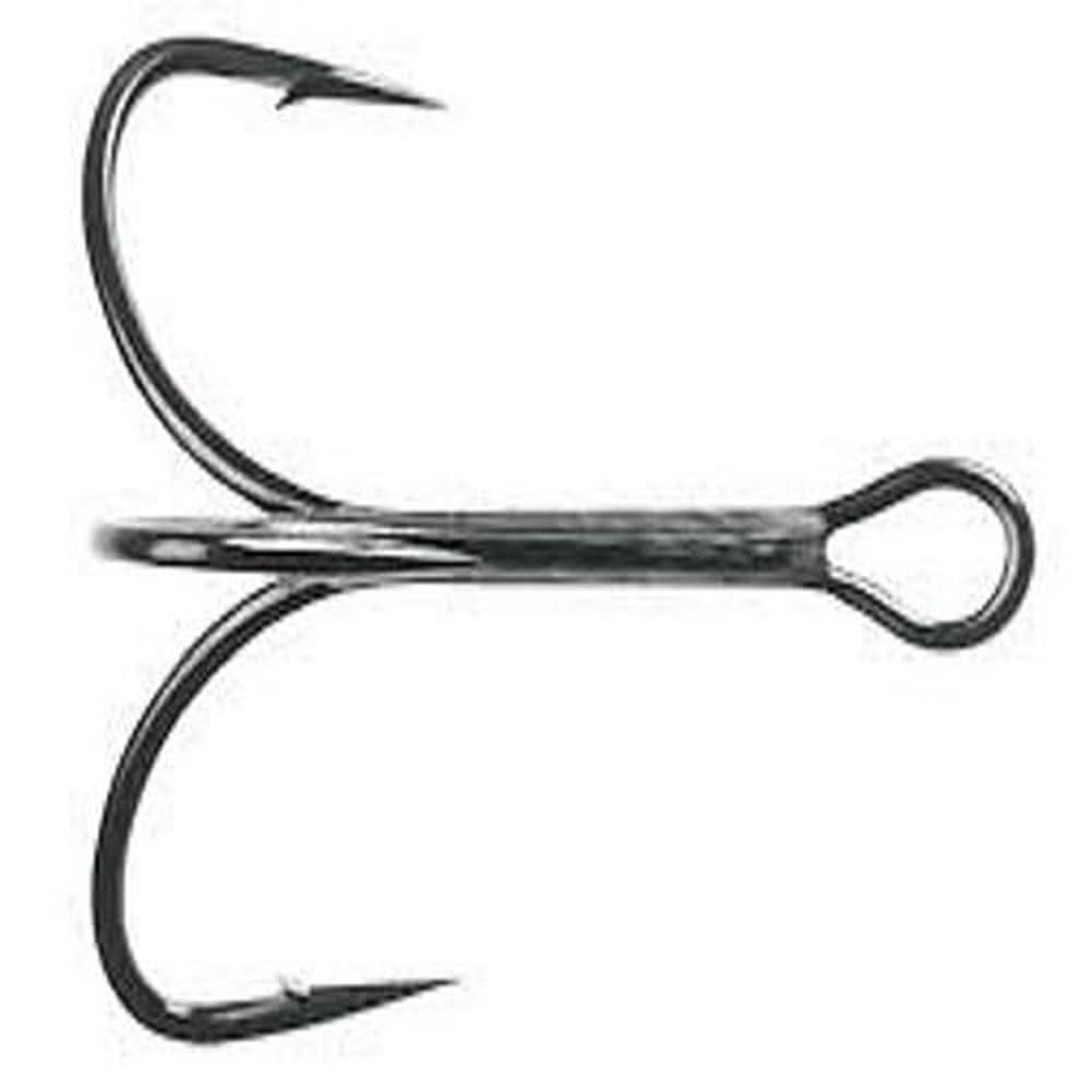 Mustad KVD Elite TG58NP Triple Grip Treble Hook close-up shows sharp points for crankbait hookups