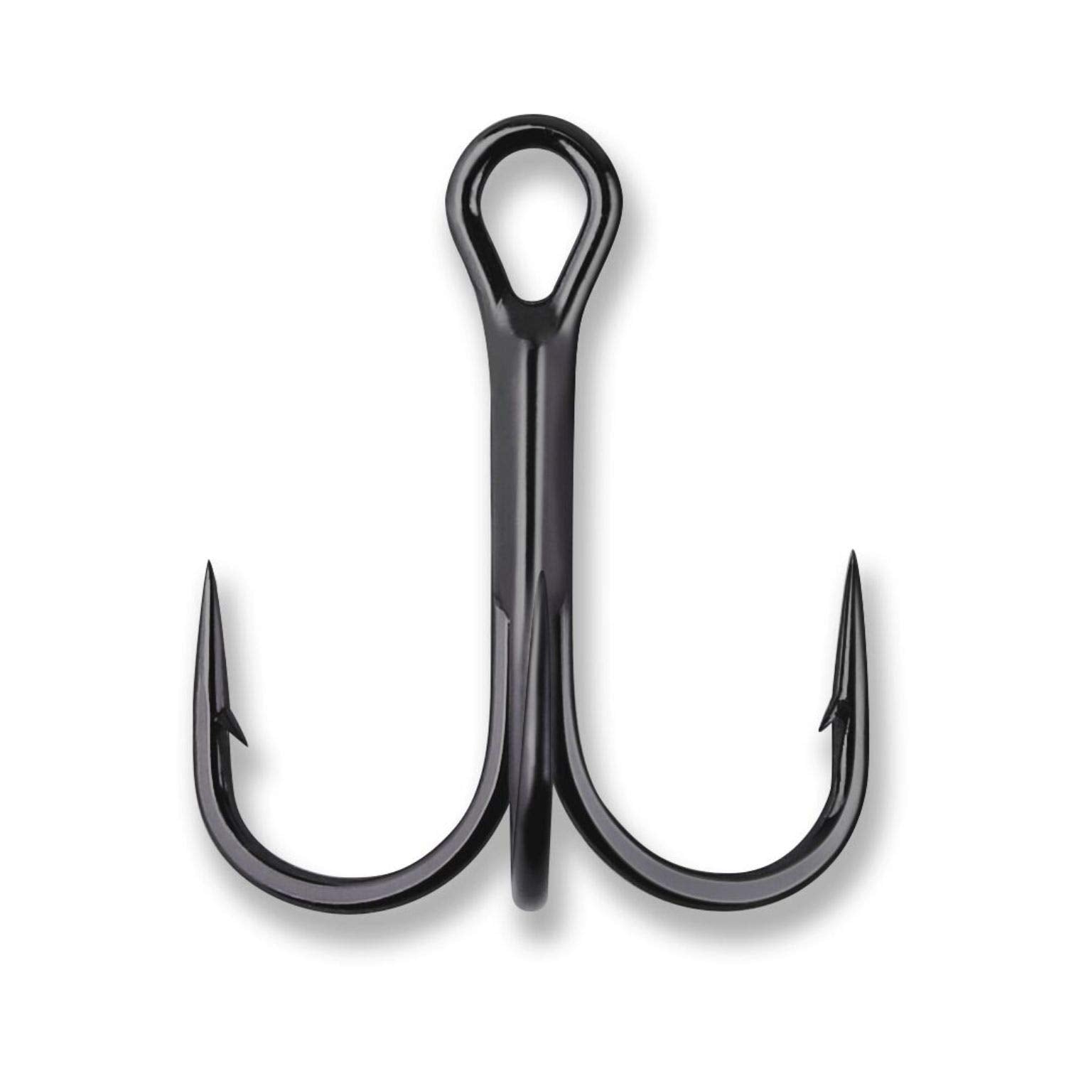 Mustad KVD Elite TG78NP triple grip treble hook closeup, highlighting UltraPoint durability for hard lures