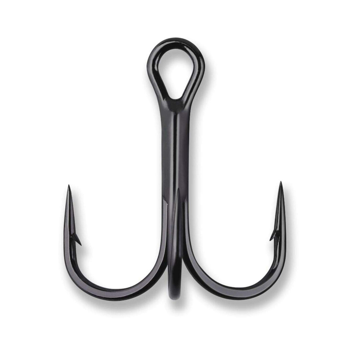 Mustad KVD Elite TG78NP triple grip treble hook closeup, highlighting UltraPoint durability for hard lures