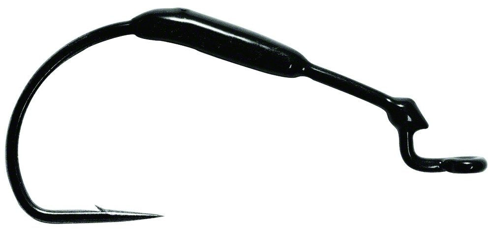 Mustad KVD Grip-Pin Soft Plastics on forged 3/0 hook with 1/8 oz for secure lure retention