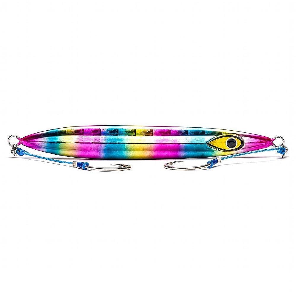 Mustad Rip Roller glitter detail shows reflective finish and lure sparkle