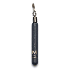Mustad Skinny Drop Shot Weight 1/8oz front view highlights its slim profile for precise rigging.