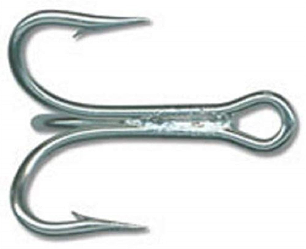 Mustad Treble Hook 3 Extra Strong Short Shank Durasteel 4 for robust hooksets
