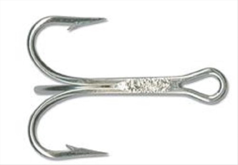 Mustad treble hook Oshaughnessy 3 Extra Strong Duratin 1/0 for reliable strength on tough lures