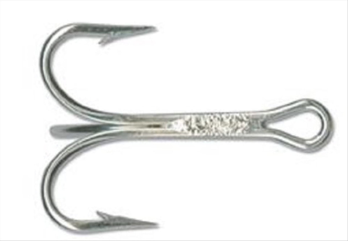 Mustad treble hook Oshaughnessy 3 Extra Strong Duratin 1/0 for reliable strength on tough lures