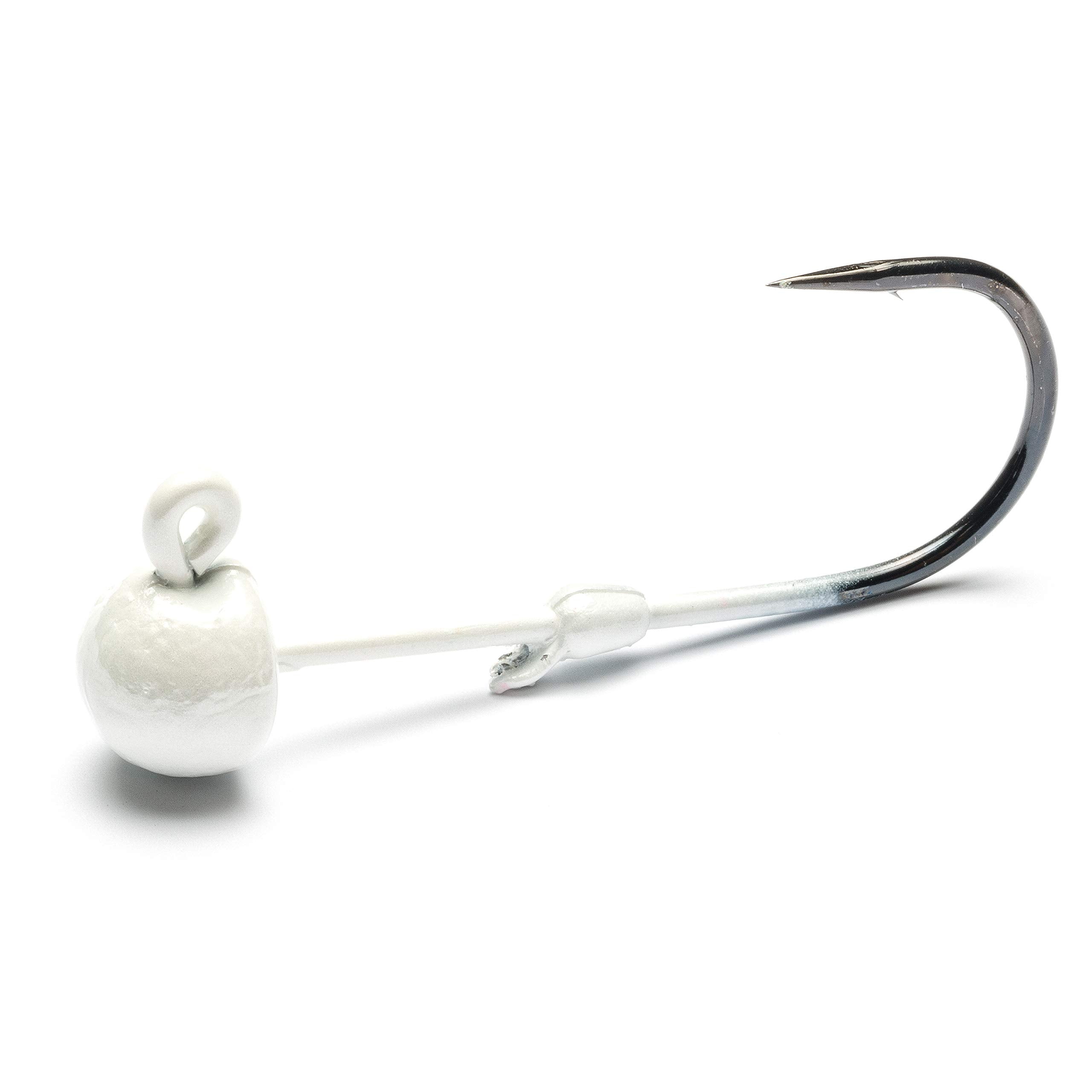 Mustad Worm Jig Pearl four-pack with extra jigheads for versatile setups