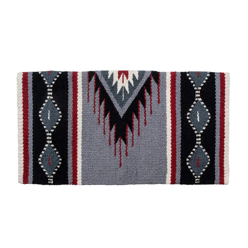 MUSTANG Del Rio NZ wool blanket size reference illustrates compact, versatile throw for any room