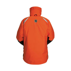 Mustang Survival Catalyst Floatation Coat back view showing full coverage and durability