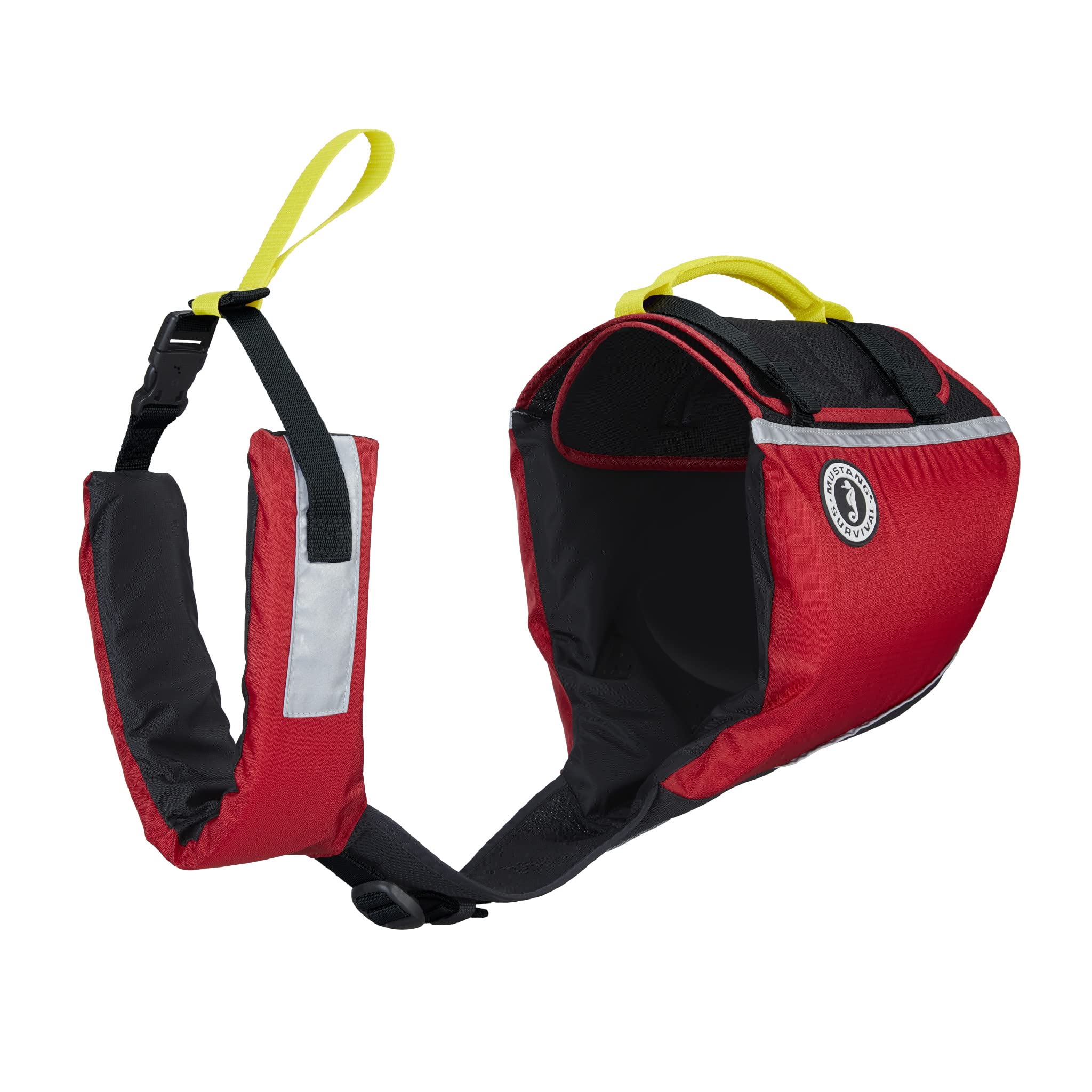 Reflective panels on the Underdog PFD increase visibility in low light conditions.