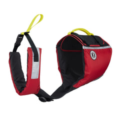 Reflective panels on the Underdog PFD increase visibility in low light conditions.