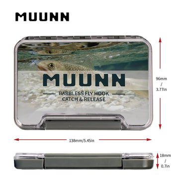MUUNN hook assortment packaging showing sizes 10–16