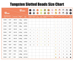 MUUNN 3.5mm tungsten bead head provides weight without bulk.