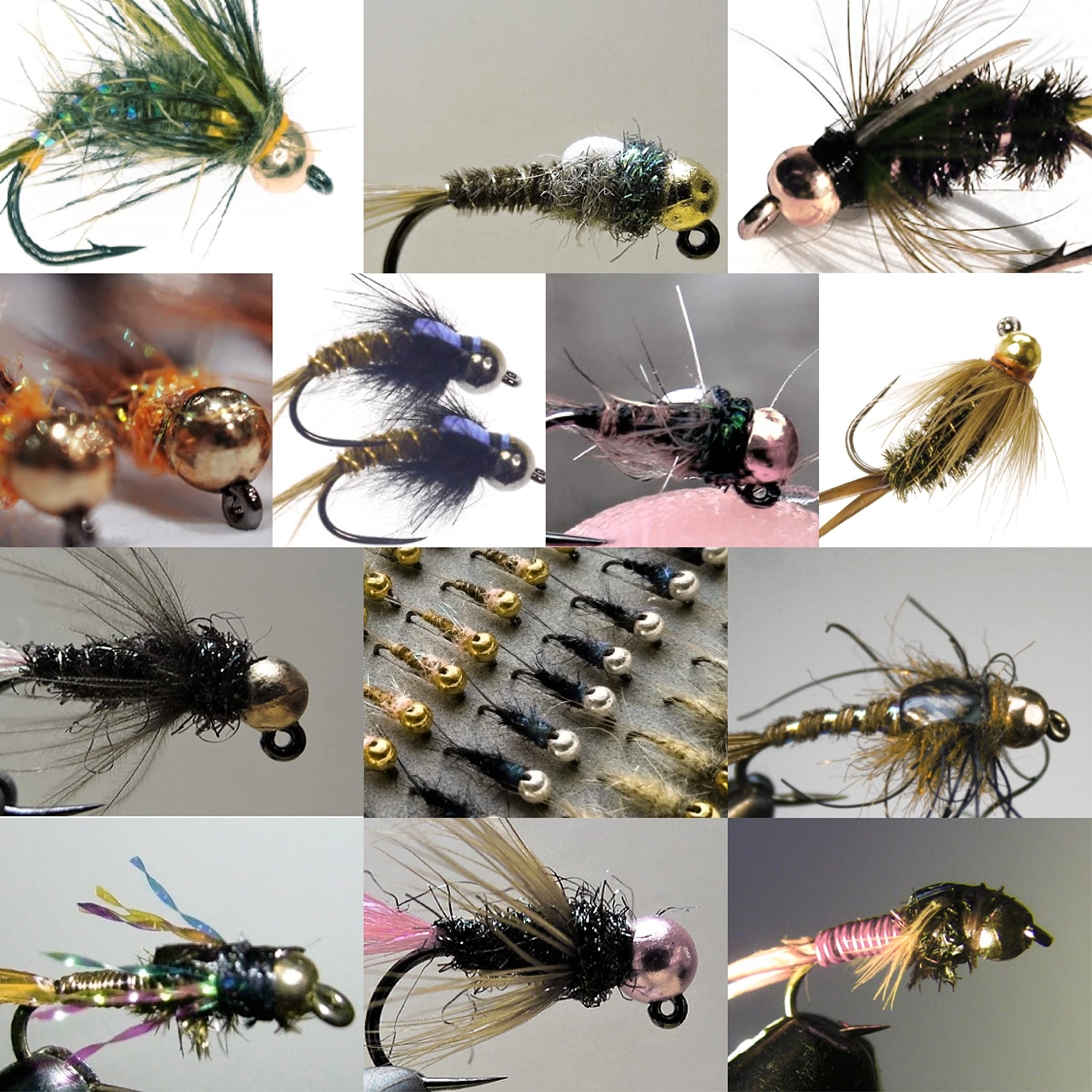 MUUNN 50pcs pack offers consistent form and color throughout your flies.
