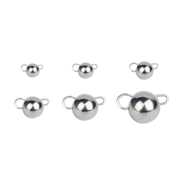 MUUNN tungsten Cheburashka weights pack shows compact sinkers for fast, clean drops.