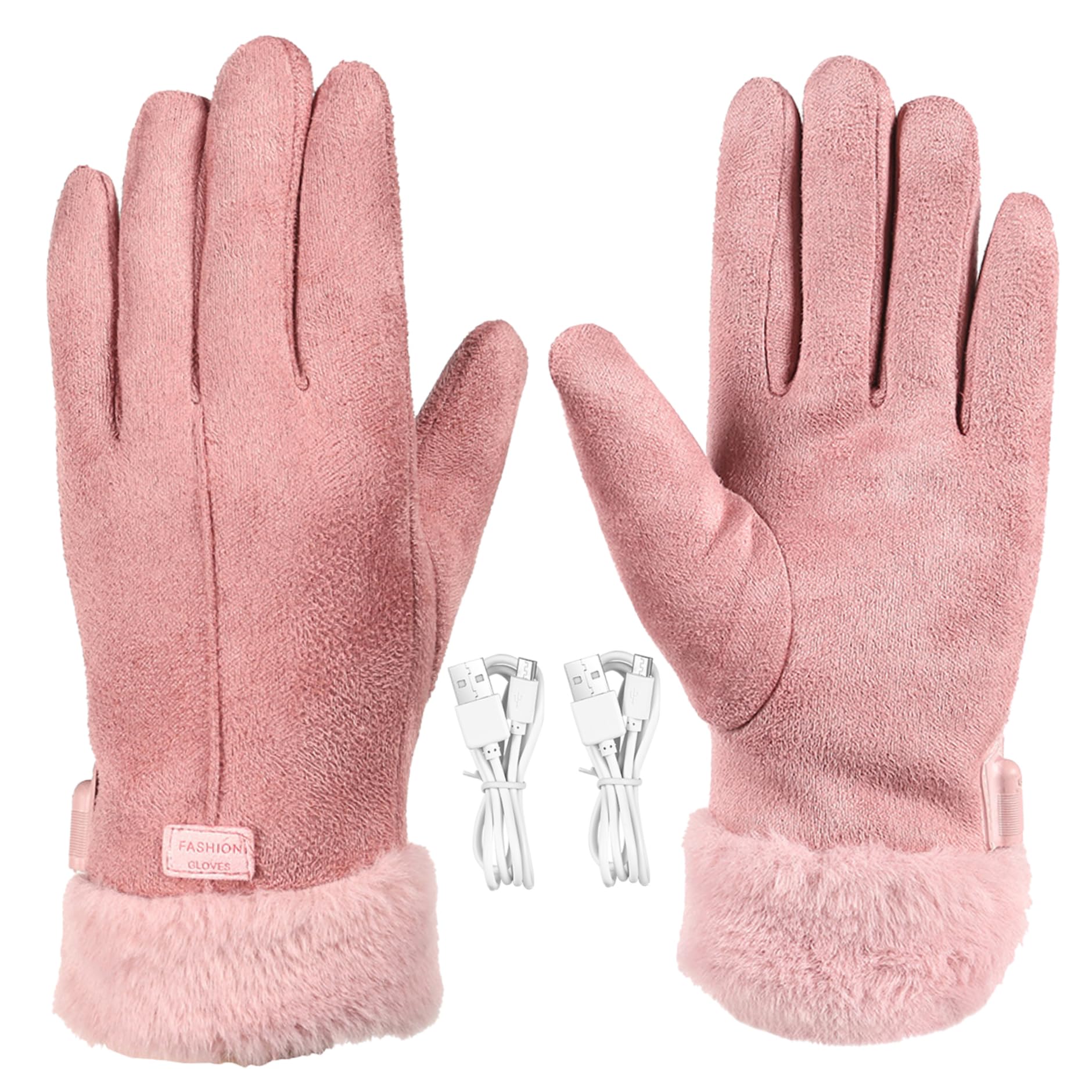 Muzrunq heated gloves on a cycle setup, warm hands during cycling in cold weather.