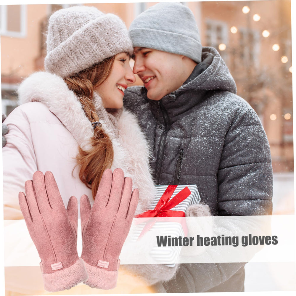 Muzrunq heated gloves with USB-C cables, ready for on-the-go charging.