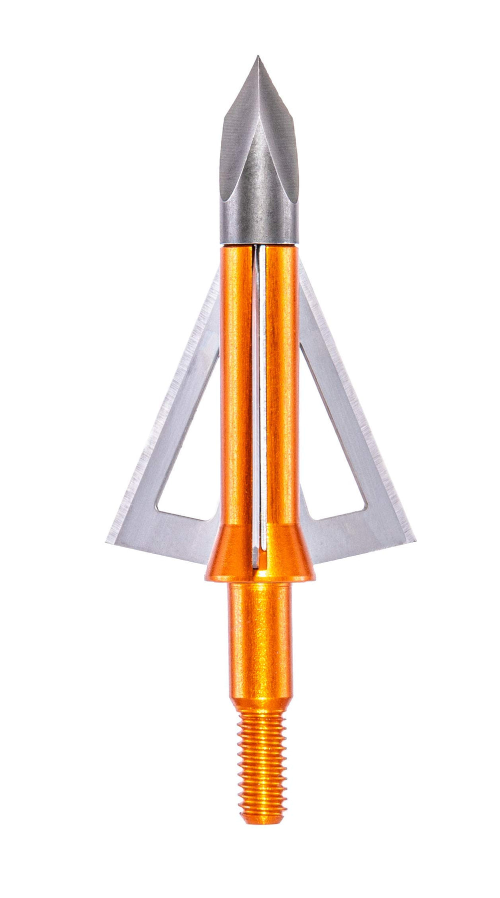 Muzzy bowhunting 3-blade broadhead 100 grain in-flight stability for crossbow accuracy.