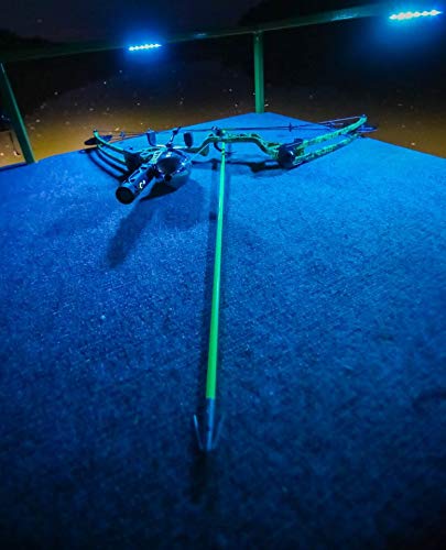 Muzzy Classic White Fish Arrow with Gar Point for versatile bowfishing options