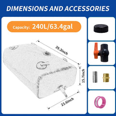 MXQMKL water bladder large capacity for emergency water storage.