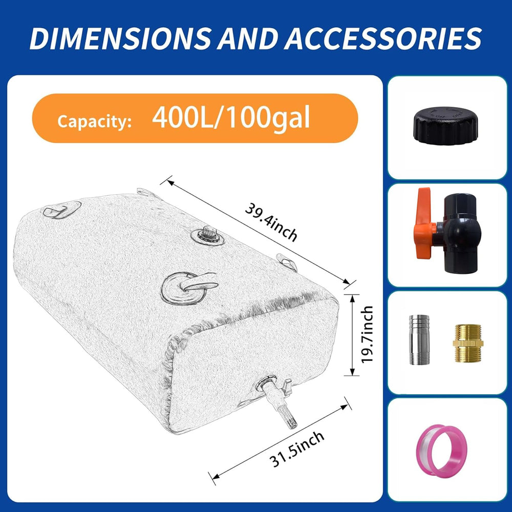 MXQMKL water bladder durable material ensures rainproof and fire-resistant performance.