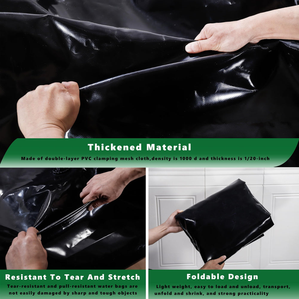 MXQMKL water bladder inlet and outlet ports enable quick connections.