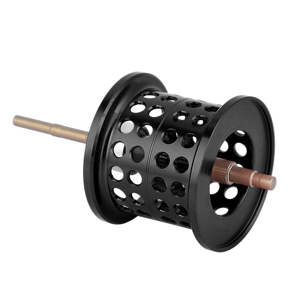 Mxtech aluminum spool in gold color highlights durability and aesthetics