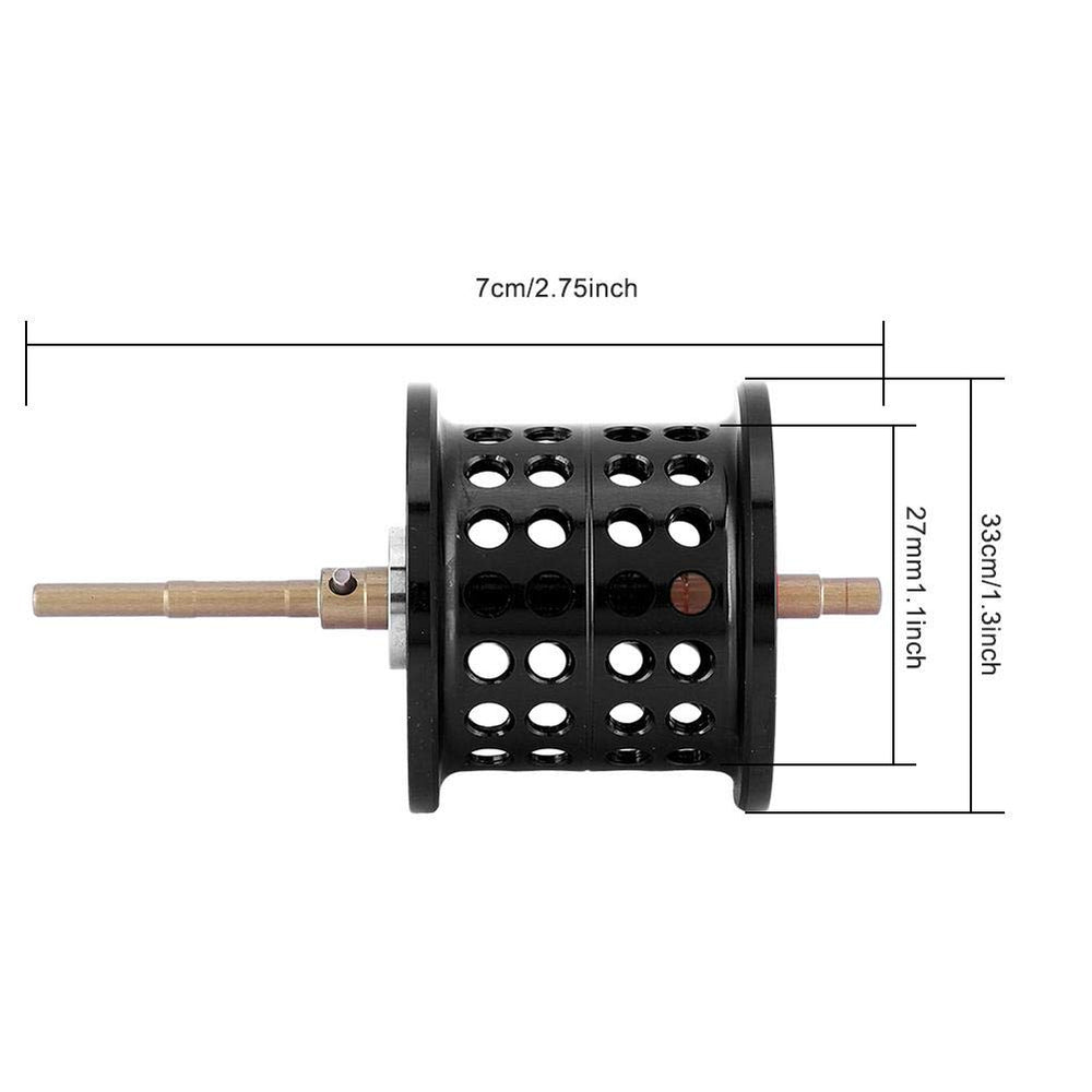 Mxtech spool supports 0.8# line up to 80m for flexible options