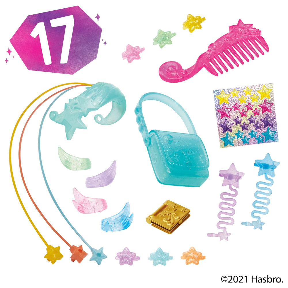 My Little Pony Rainbow Reveal Sunny stickers personalize figures.
