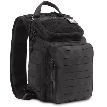 My Medic Recon Pro bag open with 250+ emergency items.