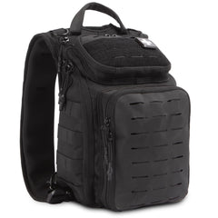 My Medic Recon Standard backpack closed showcases portable readiness for home and car emergencies.