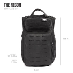 My Medic Recon Standard backpack opened reveals organized interior for quick access.