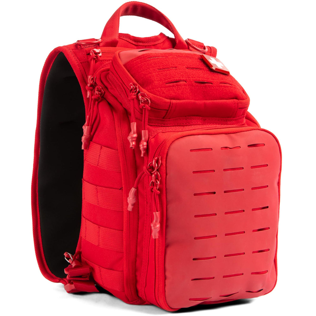 My Medic Recon Standard bag open showing organized contents for quick emergency readiness.