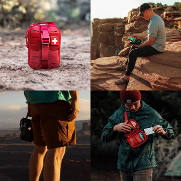 My Medic Sidekick in use on a hiking trail