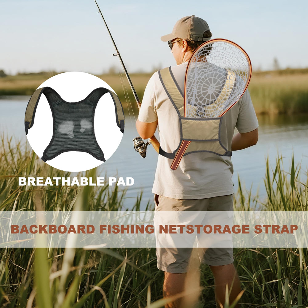 MYDAYS Fishing Chest Pack grey color offers low-profile carry and stealthy appearance