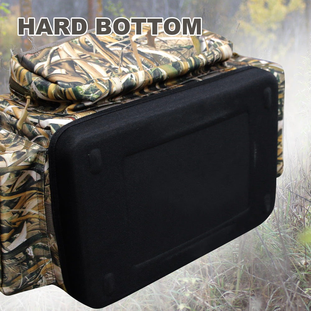 MYDAYS OUTDOOR dual carry options simplify carrying gear to the water or blind.