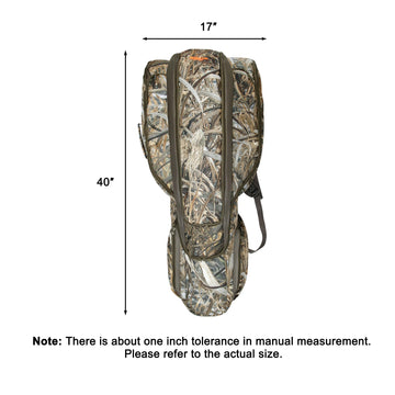 MYDAYS Soft Crossbow Case size 40x17 inches fits most narrow-limb crossbows.